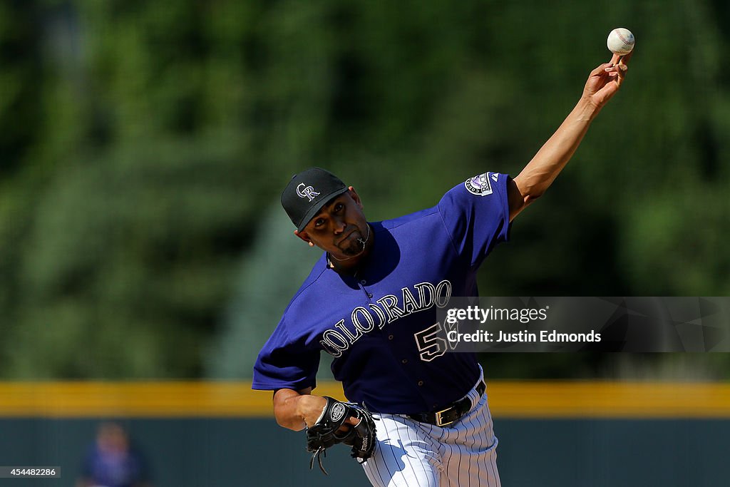 San Francisco Giants v Colorado Rockies - Game One