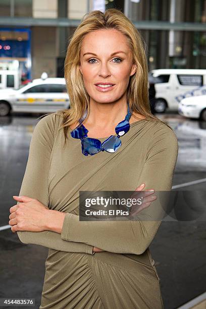 Charlotte Dawson poses for a portrait on July 11, 2014 in Sydney, Australia.