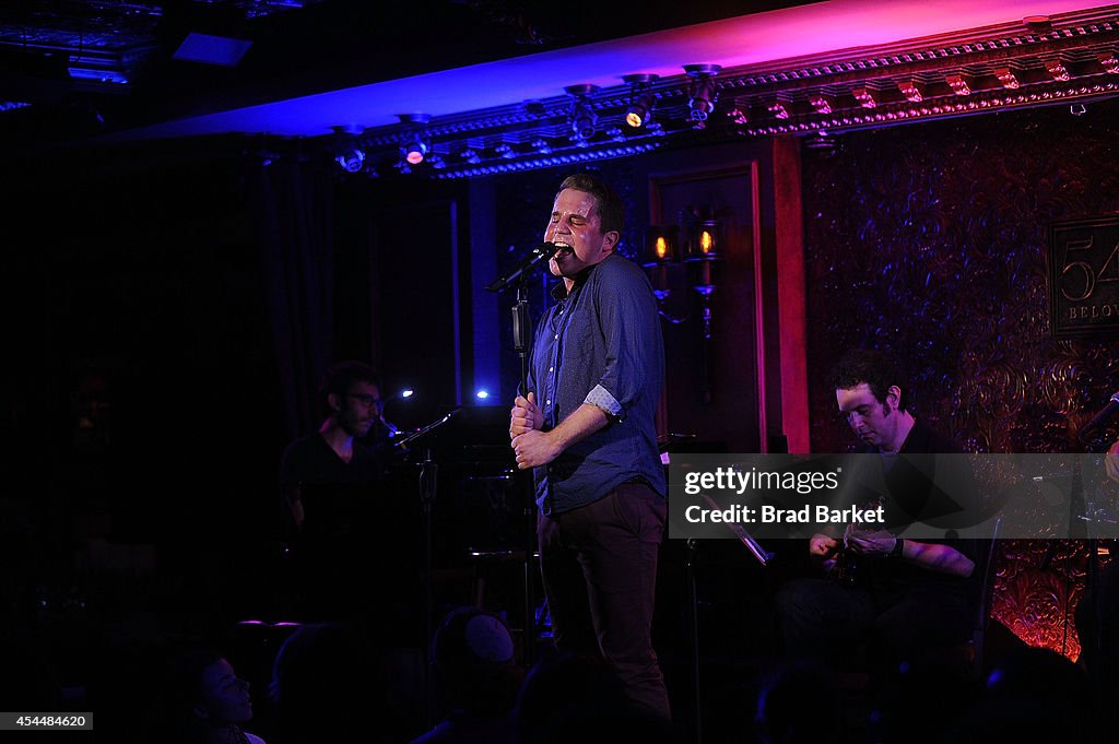 Ben Platt And Indina Menzel Perform In Concert