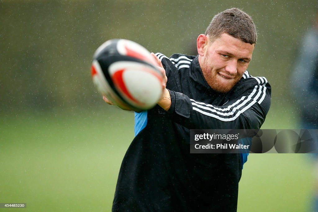 New Zealand All Blacks Training Session