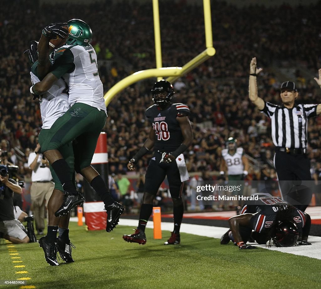 College football: Miami vs. Louisville