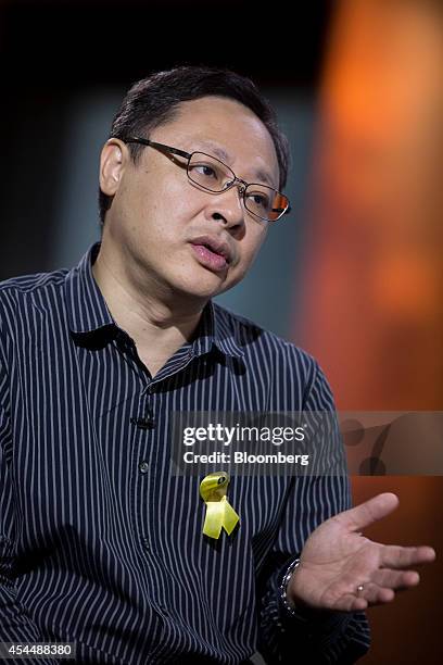 Benny Tai Yiu-ting, associate professor of law at the University of Hong Kong and co-founder of activist group Occupy Central with Love and Peace ,...