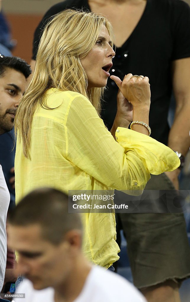 2014 US Open Celebrity Sightings - Day 8