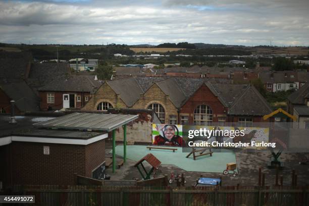 General view showing housing in Rotherham on September 1, 2014 in Rotherham, England. South Yorkshire Police are launching an independent...