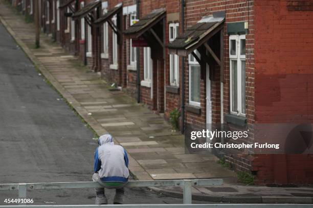 General view showing housing in Rotherham on September 1, 2014 in Rotherham, England. South Yorkshire Police are launching an independent...