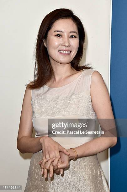 Actress Moon Sori attends the 'Hill Of Freedom' photocall during the 71st Venice Film Festival on September 2, 2014 in Venice, Italy.