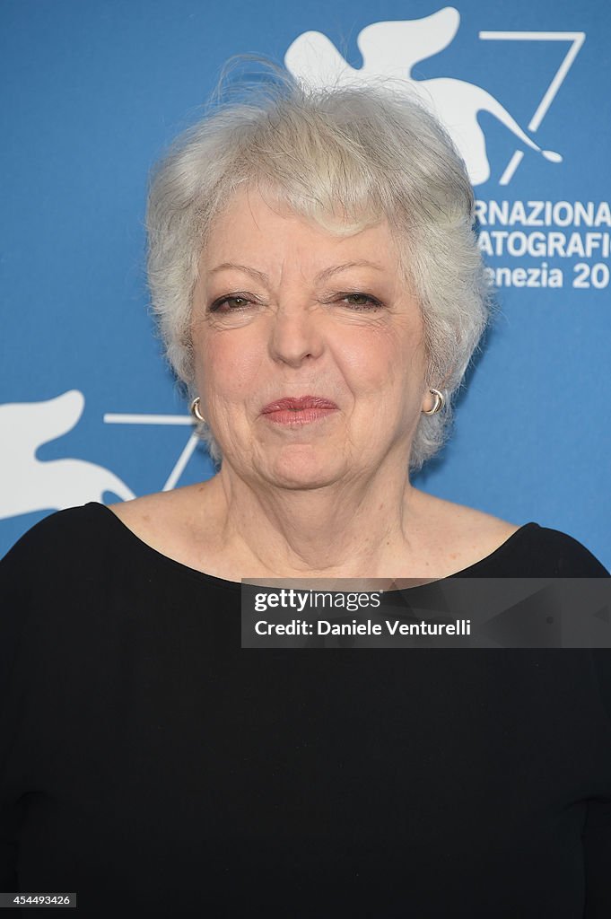 Thelma Schoonmaker Is Awarded With Golden Lion For Lifetime Achievement 2014 - Photocall - 71st Venice Film Festival