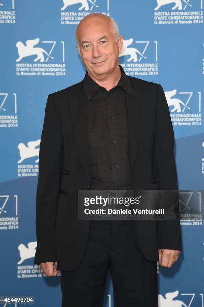 Director Davide Ferrario attends the 'La Zuppa Del Demonio' photocall during the 71st Venice Film Festival on September 2, 2014 in Venice, Italy.