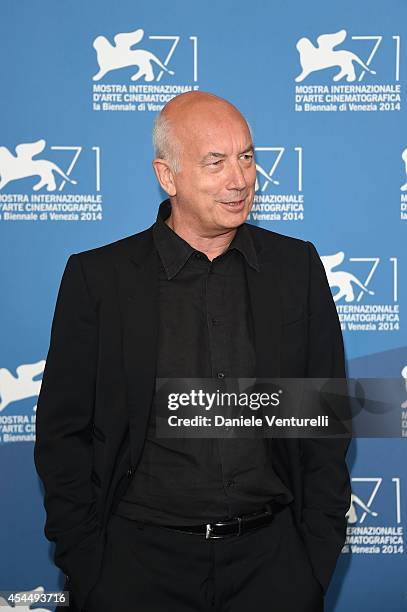 Director Davide Ferrario attends the 'La Zuppa Del Demonio' photocall during the 71st Venice Film Festival on September 2, 2014 in Venice, Italy.