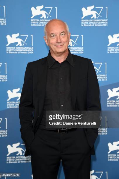 Director Davide Ferrario attends the 'La Zuppa Del Demonio' photocall during the 71st Venice Film Festival on September 2, 2014 in Venice, Italy.