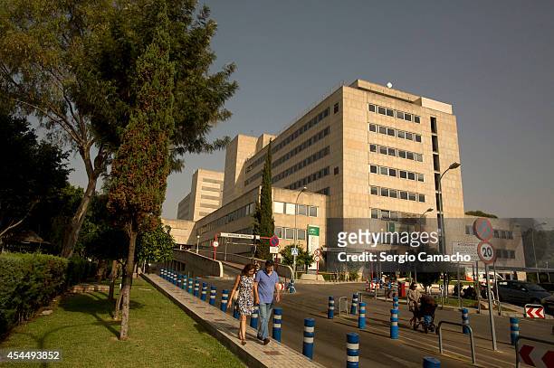 General view of the Materno Infantil Hospital where Ashya King is hospitalized on September 2, 2014 in Malaga, Spain. Ashya King who has a brain...