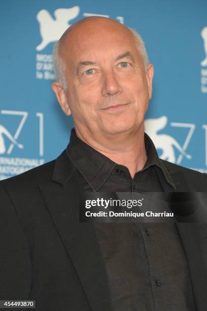 Director Davide Ferrario attends the 'La Zuppa Del Demonio' photocall during the 71st Venice Film Festival on September 2, 2014 in Venice, Italy.