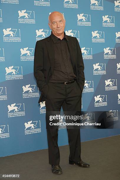 Director Davide Ferrario attends the 'La Zuppa Del Demonio' photocall during the 71st Venice Film Festival on September 2, 2014 in Venice, Italy.