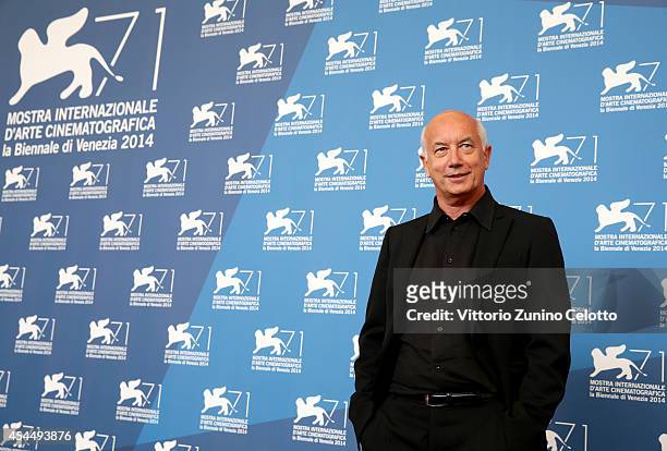 Director Davide Ferrario attends the 'La Zuppa Del Demonio' - Photocall during the 71st Venice Film Festival on September 2, 2014 in Venice, Italy.