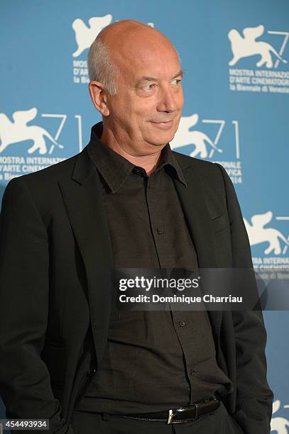 Director Davide Ferrario attends the 'La Zuppa Del Demonio' photocall during the 71st Venice Film Festival on September 2, 2014 in Venice, Italy.