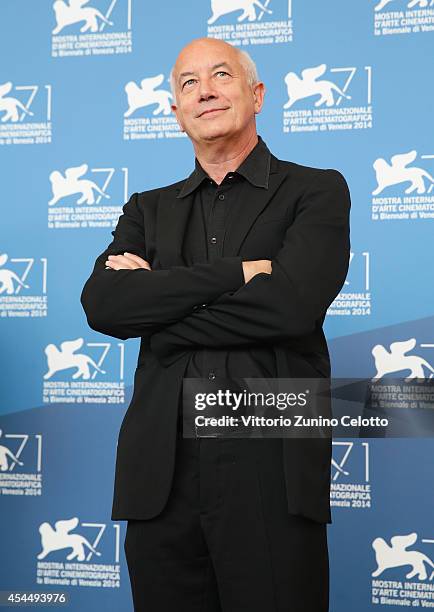 Director Davide Ferrario attends the 'La Zuppa Del Demonio' - Photocall during the 71st Venice Film Festival on September 2, 2014 in Venice, Italy.