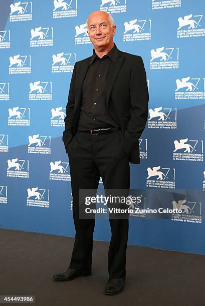 Director Davide Ferrario attends the 'La Zuppa Del Demonio' - Photocall during the 71st Venice Film Festival on September 2, 2014 in Venice, Italy.