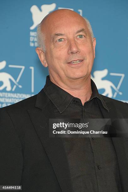 Director Davide Ferrario attends the 'La Zuppa Del Demonio' photocall during the 71st Venice Film Festival on September 2, 2014 in Venice, Italy.