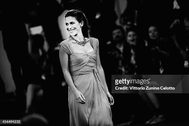 Isabella Ragonese attends the 'Nymphomaniac: Volume 2 - Directors Cut' premiere during the 71st Venice Film Festival on September 1, 2014 in Venice,...