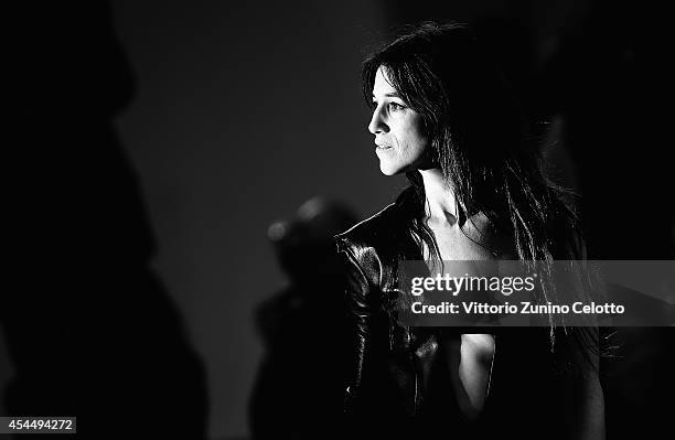 Charlotte Gainsbourg attends the 'Nymphomaniac: Volume 2 - Directors Cut' premiere during the 71st Venice Film Festival on September 1, 2014 in...