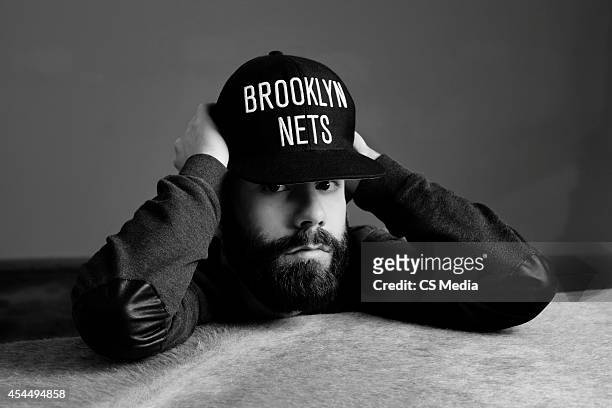 Music video director, graphic designer and singer-songwriter Yoann Lemoine aka WoodKid is photographed on March 5, 2014 in Berlin, Germany.
