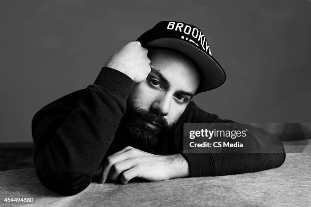 Music video director, graphic designer and singer-songwriter Yoann Lemoine aka WoodKid is photographed on March 5, 2014 in Berlin, Germany.