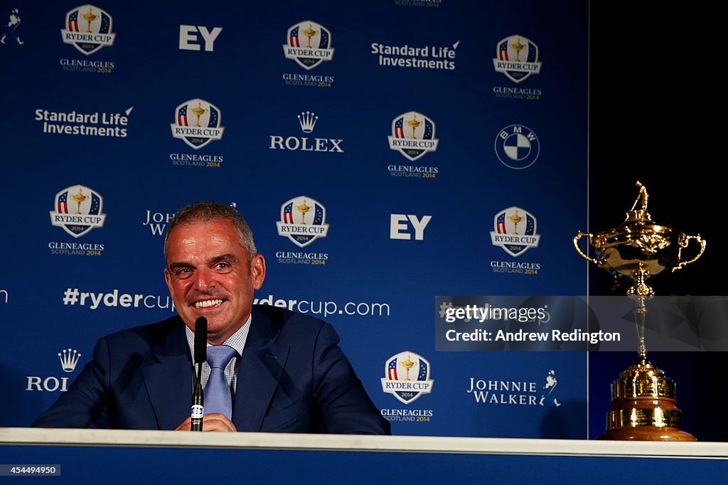 Europe Ryder Cup Press Conference