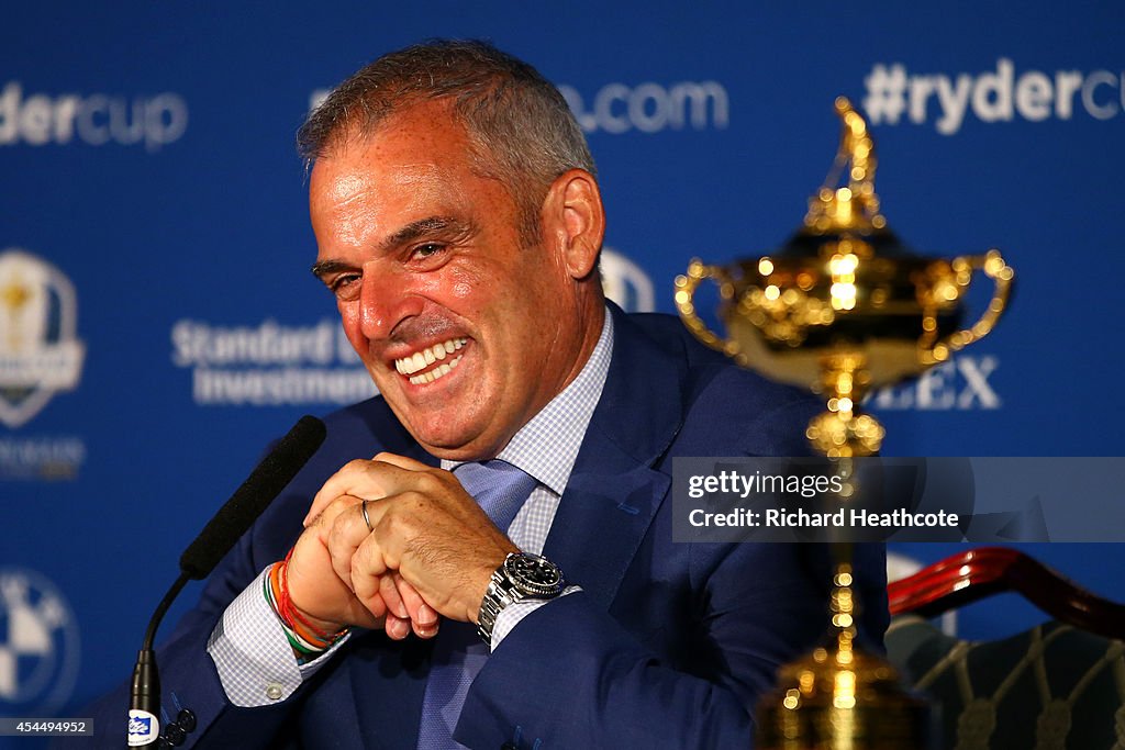 Europe Ryder Cup Press Conference