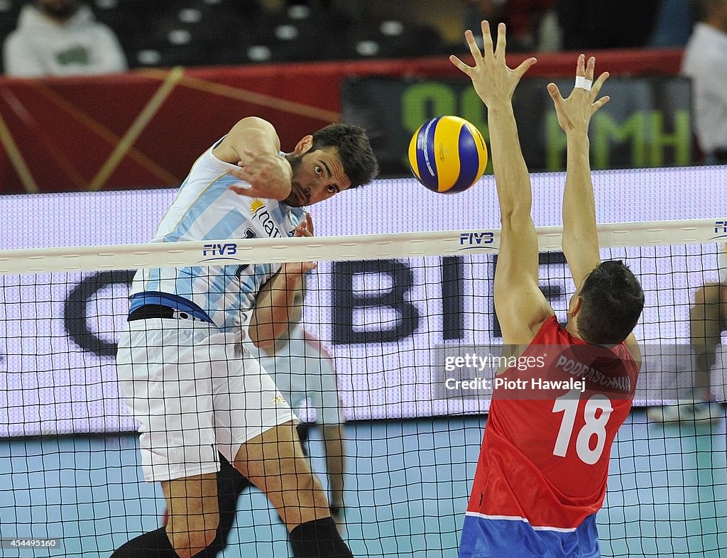 Serbia v Argentina: FIVB World Championships