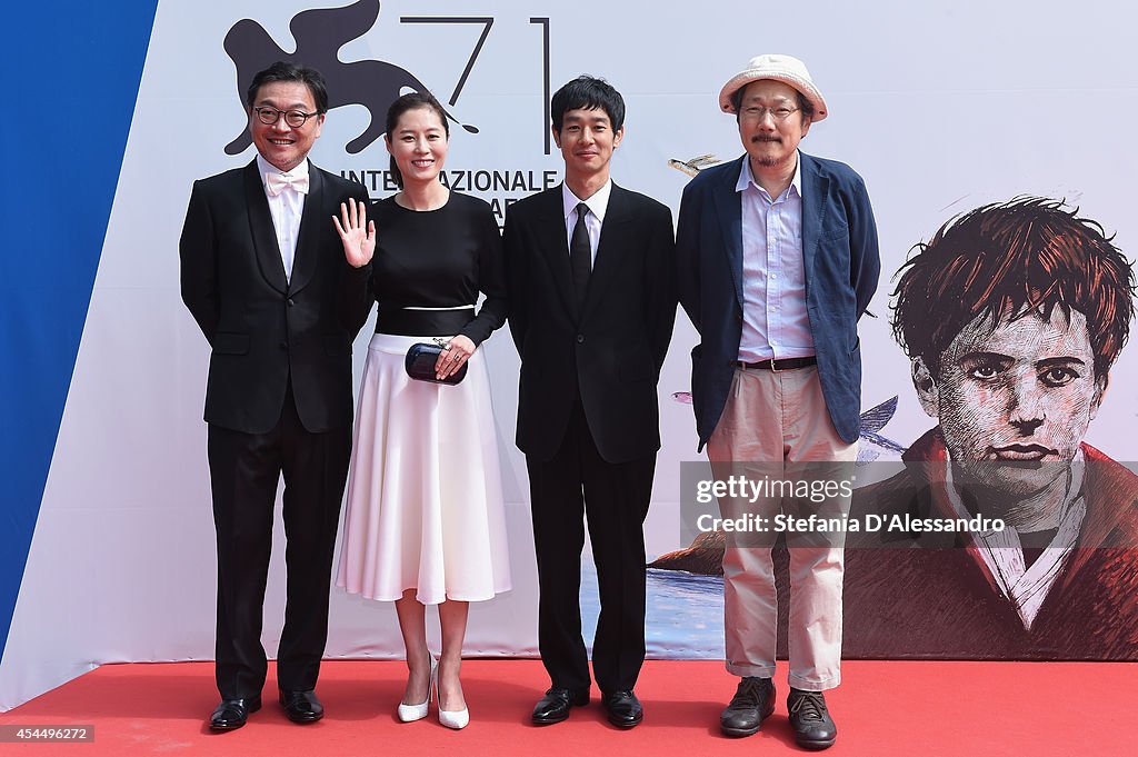 'Hill Of Freedom' - Premiere - 71st Venice Film Festival