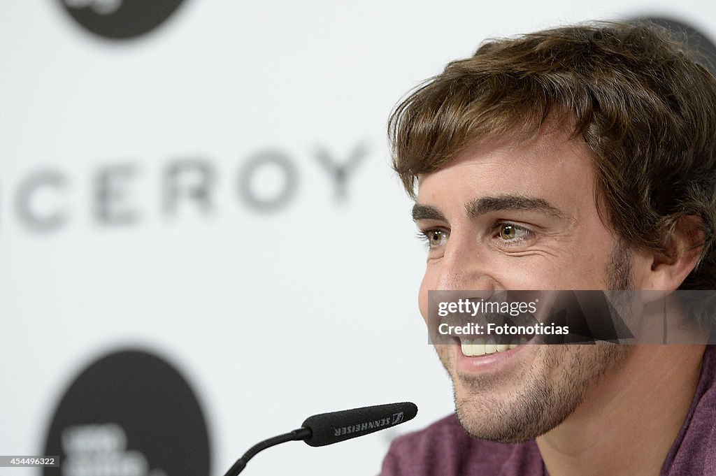 Fernando Alonso Presents Viceroy Bracelet