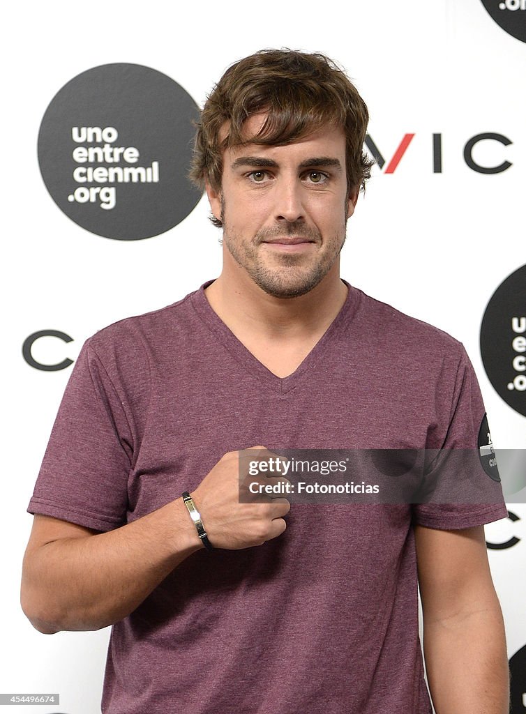 Fernando Alonso Presents Viceroy Bracelet