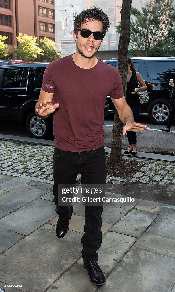 Celebrity Sightings In Philadelphia - September 02, 2014