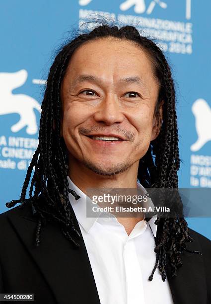 Actor Tatsuya Nakamura attend 'Fires On The Plain' photocall during the 71st Venice Film Festival on September 2, 2014 in Venice, Italy.