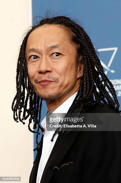 Actor Tatsuya Nakamura attend 'Fires On The Plain' photocall during the 71st Venice Film Festival on September 2, 2014 in Venice, Italy.