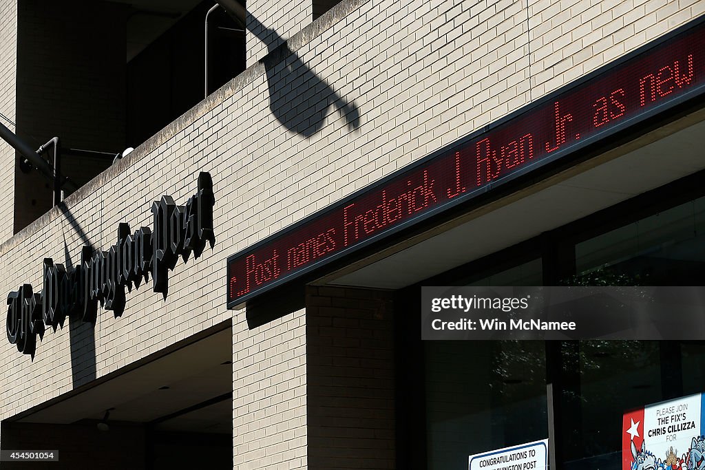Washington Post Owner Jeff Bezos Names Politico Founding CEO Frederick J. Ryan Jr. As Paper's New Publisher