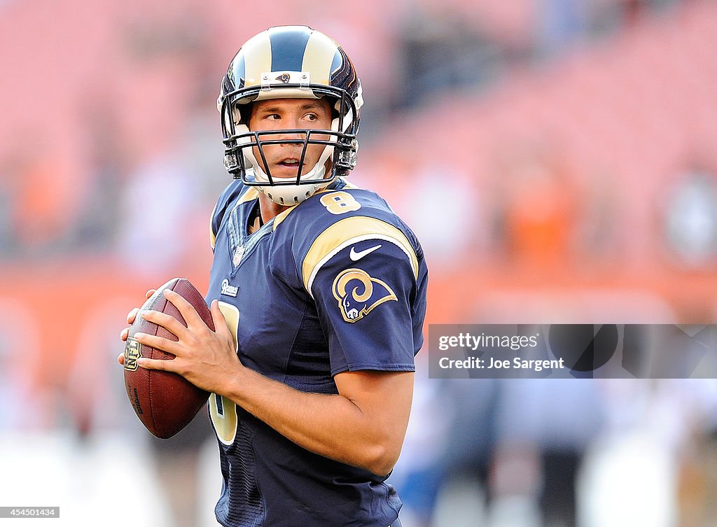 St. Louis Rams v Cleveland Browns