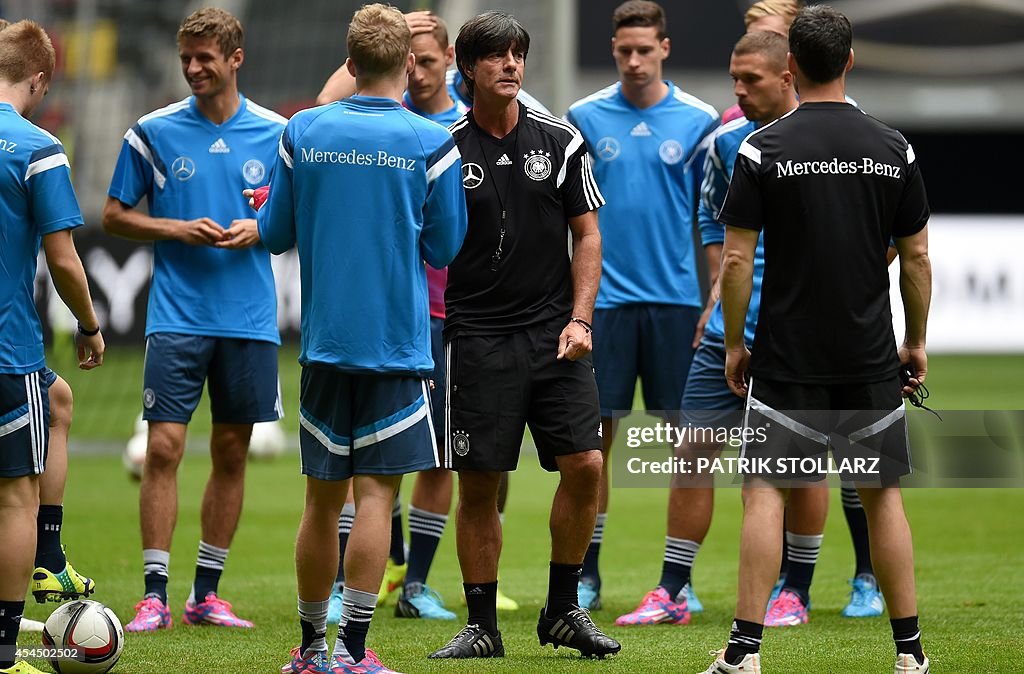 FBL-GER-ARG-FRIENDLY-TRAINING