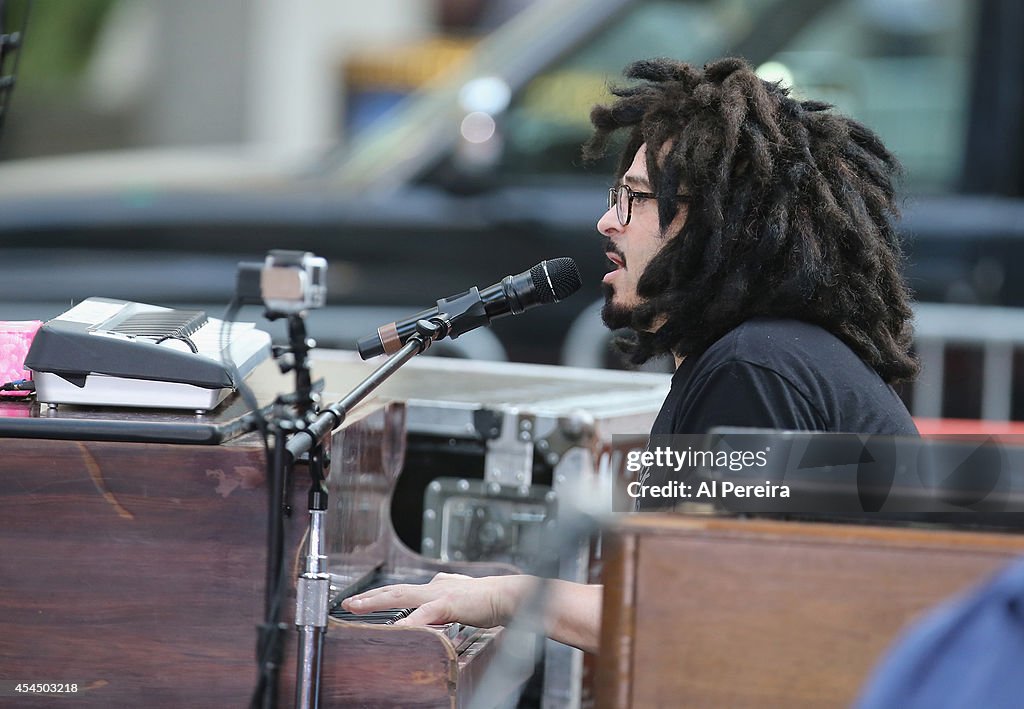 Counting Crows Perform On NBC's "Today"