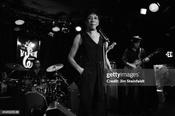 Bettye LaVette performs at the Viper Room in Los Angeles, California on August 11, 2014.