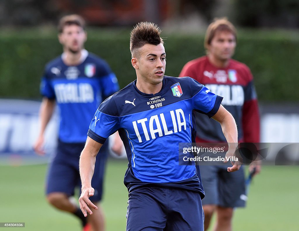 Italy Training Session & Press Conference