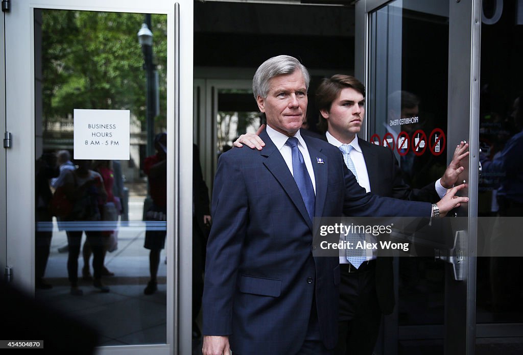 Corruption Trial Of Former Virginia Governor McDonnell And His Wife Continues In Richmond