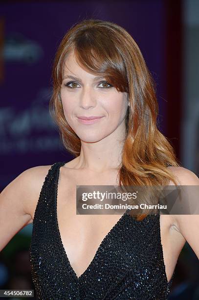 Actress Isabella Ragonese attends the 'A Pigeon Sat On A Branch Reflecting On Existence' premiere during the 71st Venice Film Festival at Sala Grande...