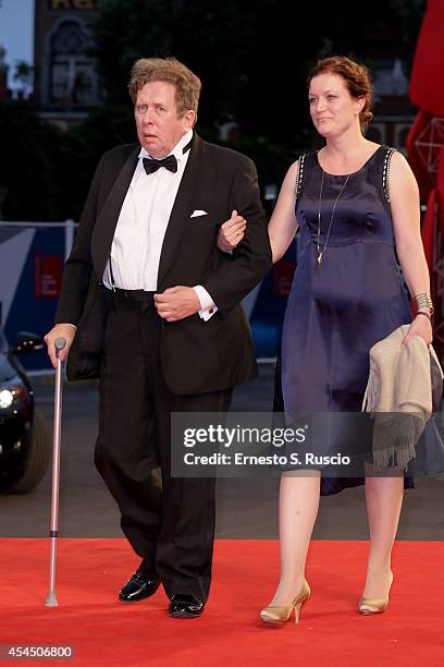 Nils Westblom attends 'A Pigeon Sat On A Branch Reflecting On Existence' premiere during the 71st Venice Film Festival on September 2, 2014 in...