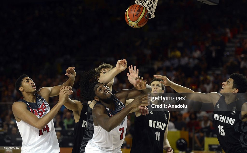 USA v New Zealand - 2014 FIBA Basketball World Cup