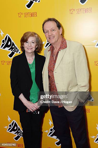 Madelaine Newton and Kevin Whately attend the UK Premiere of "Pride" at Odeon Camden on September 2, 2014 in London, England.