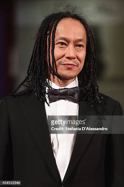 Tatsuya Nakamura attends the 'Fires On The Plain' Premiere during the 71st Venice Film Festival on September 2, 2014 in Venice, Italy.