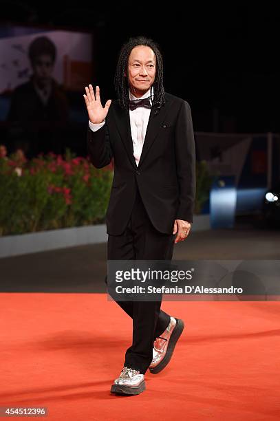Tatsuya Nakamura attends the 'Fires On The Plain' Premiere during the 71st Venice Film Festival on September 2, 2014 in Venice, Italy.