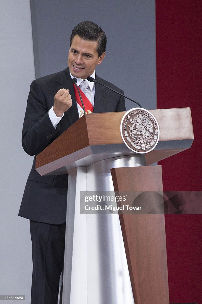 Presentation Of Second Annual Report of Mexican Federal Government