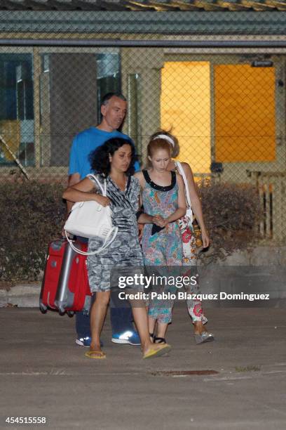 British couple Brett and Naghemeh King leave Soto del Real Prision on September 2, 2014 in Soto del Real, near Madrid, Spain. King's son Ashya King,...